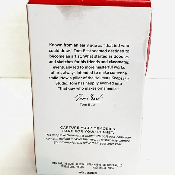 Hallmark 2023 Season’s Gardenings Ornament Plant Grow Gather - Picture 5 of 5